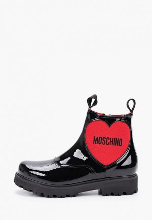Ботинки Moschino. Цвет: черный