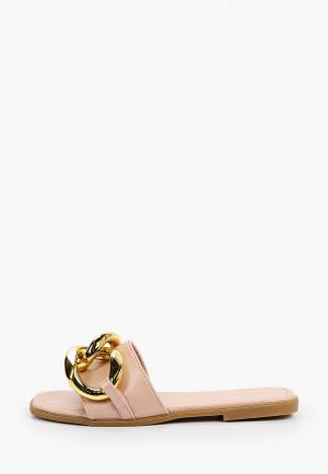 Сабо Ideal Shoes. Цвет: розовый