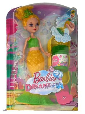 Маленькие русалочки с пузырьками в ассортименте (3) Barbie. Цвет: желтый