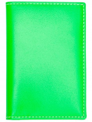 Бумажник Super Fluo Comme Des Garçons Wallet. Цвет: зеленый