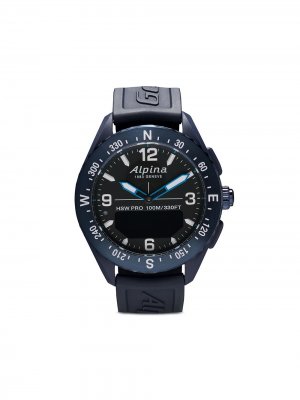 Наручные часы AlpinerX Smartwatch 45 мм Alpina. Цвет: голубой