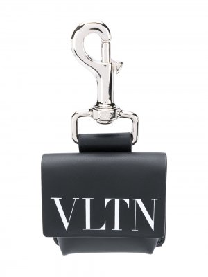 Подвеска с логотипом VLTN Valentino Garavani. Цвет: черный