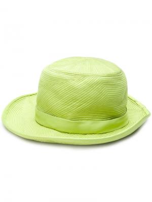 Шляпа Clelia Venturi A.N.G.E.L.O. Vintage Cult. Цвет: зеленый