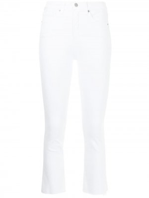 Укороченные джинсы Carly Veronica Beard. Цвет: белый