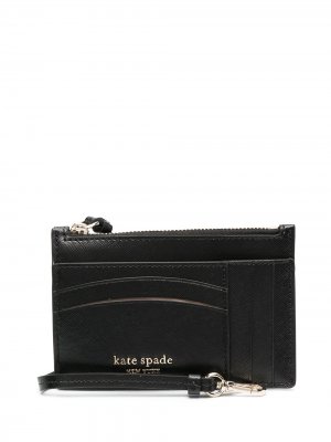 Квадратный кошелек для монет Kate Spade. Цвет: черный