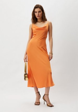 Платье Guess. Цвет: оранжевый