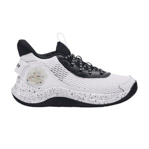 Curry 3Z7 GS White Black Kids Sneakers 3026623-100 Under Armour