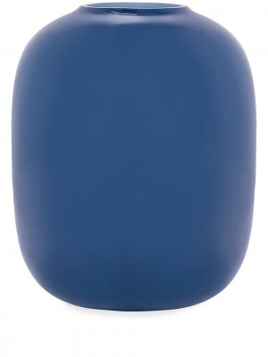 Ваза Arya закругленной формы (220 х 180 мм) Cappellini. Цвет: синий