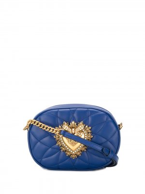 Сумка через плечо Devotion Dolce & Gabbana. Цвет: синий