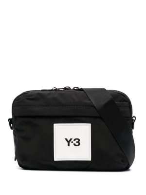 Поясная сумка с нашивкой-логотипом Y-3. Цвет: черный