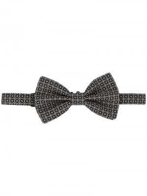 Жаккардовый галстук-бабочка с принтом Dolce & Gabbana. Цвет: черный