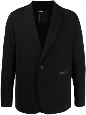 Однобортный пиджак Attachment. Цвет: черный