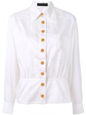 Приталенная куртка рубашечного типа Jean Louis Scherrer Pre-Owned. Цвет: белый