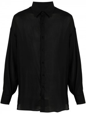 Рубашка с длинными рукавами Costumein. Цвет: черный
