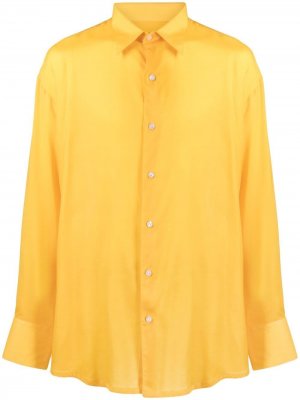 Рубашка с длинными рукавами Ernest W. Baker. Цвет: желтый