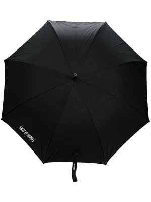 Зонт с логотипом Moschino. Цвет: коричневый