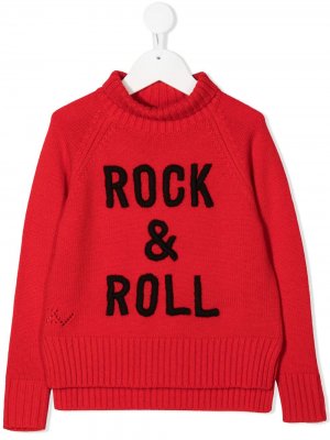 Джемпер Rock&Roll Zadig & Voltaire Kids. Цвет: красный