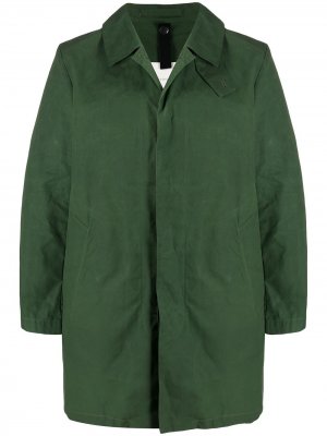 Вощеное пальто Esquire Mackintosh. Цвет: зеленый