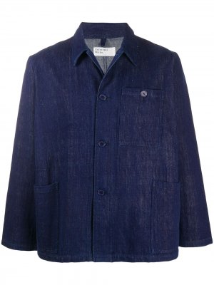 Джинсовая куртка Labourt Universal Works. Цвет: синий
