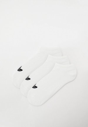Носки 3 пары adidas Originals. Цвет: белый