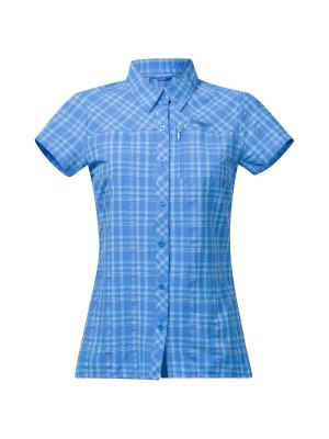 Рубашка Bergans. Цвет: голубой, синий