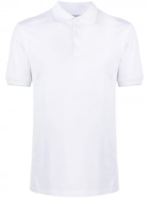 Рубашка поло с короткими рукавами Brunello Cucinelli. Цвет: белый
