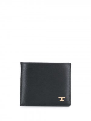 Tods бумажник с логотипом Tod's. Цвет: черный