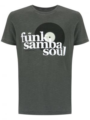 Funk samba soul T-shirt Osklen. Цвет: серый