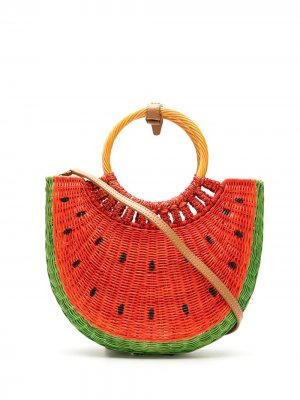 Сумка Basket Watermelon SERPUI. Цвет: красный