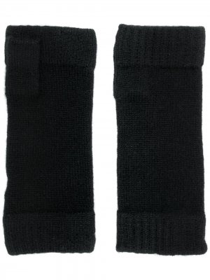 Finger-less knitted gloves N.Peal. Цвет: черный