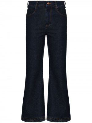 Расклешенные джинсы с завышенной талией See by Chloé. Цвет: синий