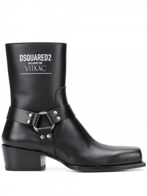 Ботинки Exclusive for Vitkac Dsquared2. Цвет: черный