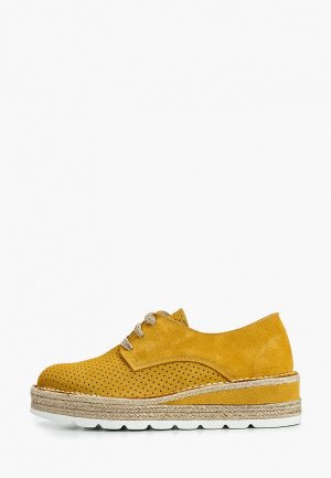 Ботинки El Tempo. Цвет: желтый