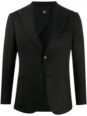Однобортный пиджак Maurizio Miri. Цвет: коричневый