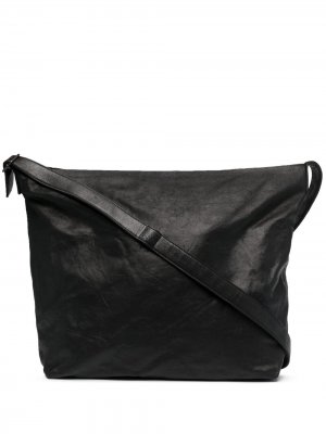 Большая сумка на плечо Ann Demeulemeester. Цвет: черный