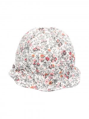 Шляпа с цветочным принтом Tartine Et Chocolat. Цвет: розовый