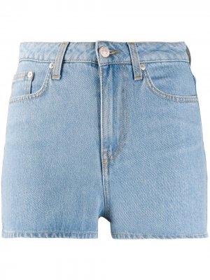 Облегающие джинсовые шорты Chiara Ferragni. Цвет: синий