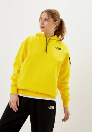 Худи The North Face. Цвет: желтый