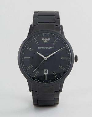 Черные часы  AR11079 Emporio Armani. Цвет: черный