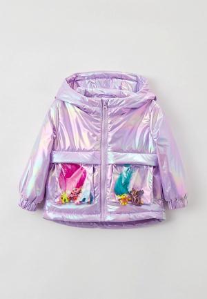Куртка утепленная Choupette. Цвет: фиолетовый