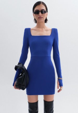 Платье Top. Цвет: синий