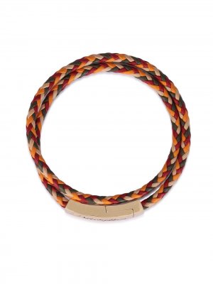 Плетеный браслет с логотипом Dolce & Gabbana. Цвет: разноцветный