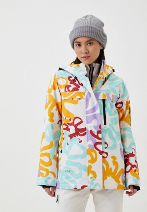 Куртка горнолыжная Icepeak. Цвет: разноцветный