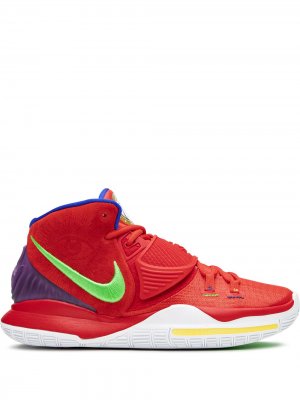 Высокие кроссовки Kyrie 6 Nike. Цвет: зеленый