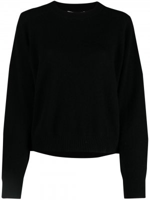 Кашемировый свитер с вырезами Tibi. Цвет: черный