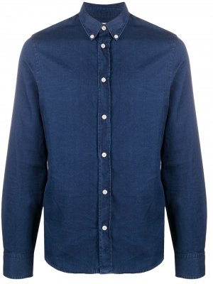 Рубашка Lewis из ткани шамбре Filippa K. Цвет: синий