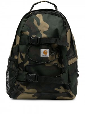 Рюкзак с камуфляжным принтом и нашивкой-логотипом Carhartt WIP. Цвет: зеленый