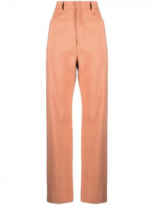 Расклешенные брюки Le Pantalon Sauge Jacquemus. Цвет: коричневый