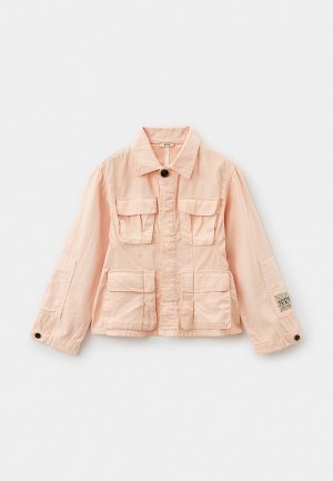Куртка джинсовая N21. Цвет: розовый