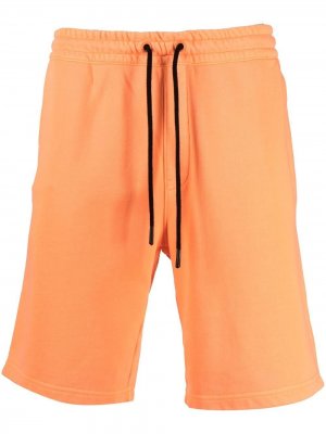 Спортивные шорты с вышивкой Sun 68. Цвет: оранжевый